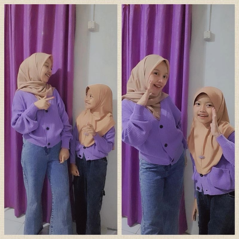 Rajut Couple mamah dan anak