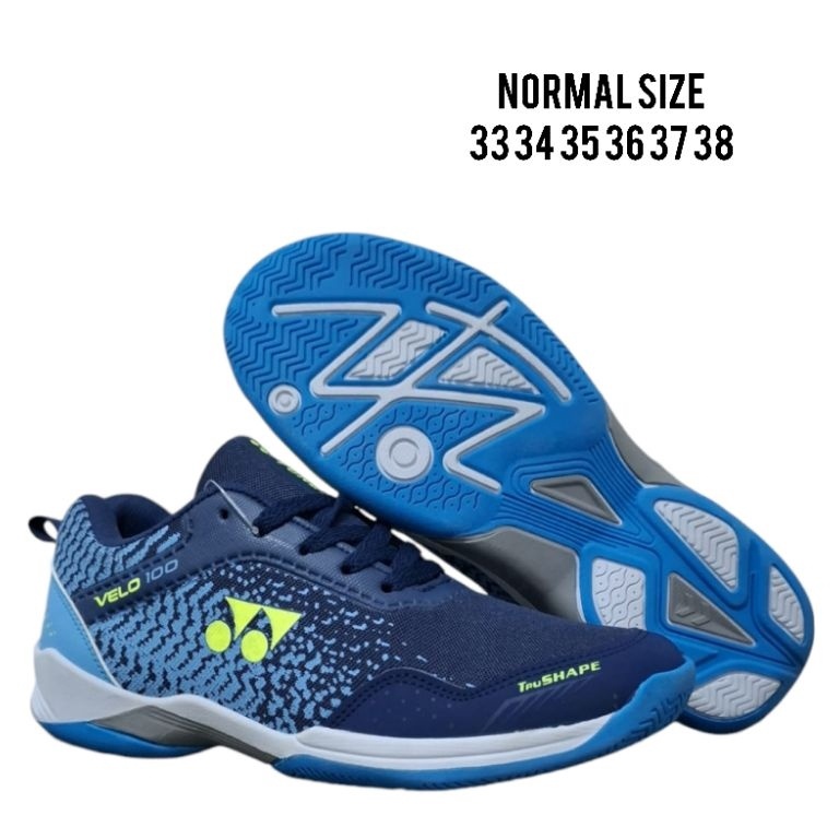 LANGSUNG KIRIM Sepatu Badminton Anak Size 3338 Junior Sole Karet Berdecit Shoes Badminton Kids Terba