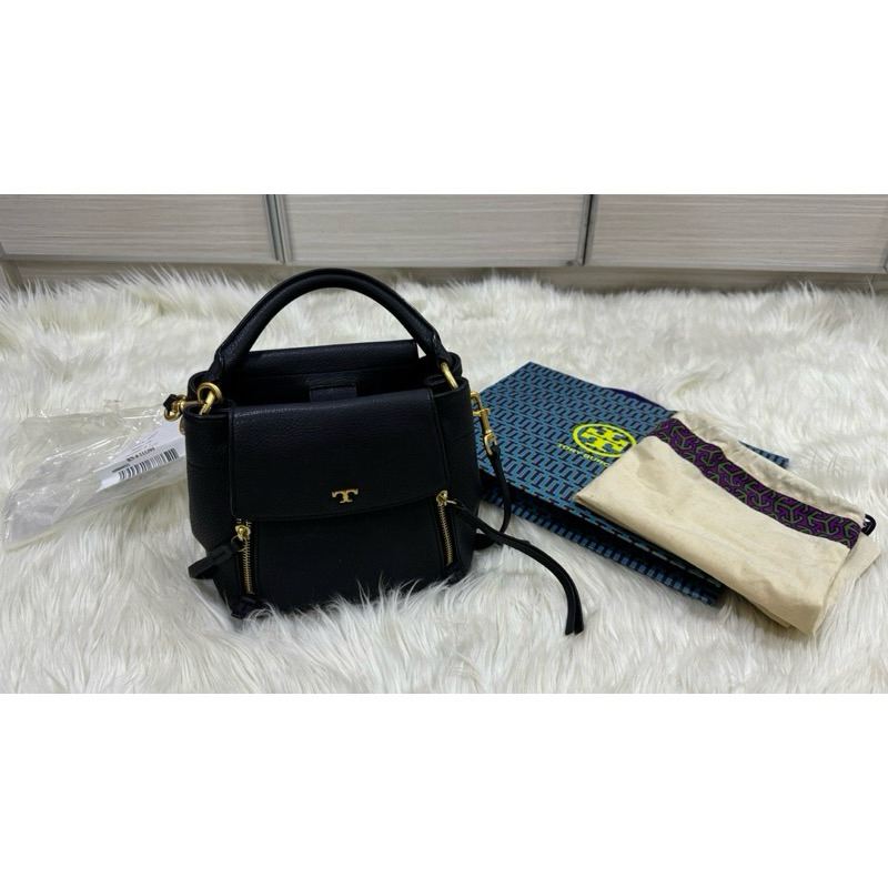 preloved bag original tory burch / tas tory / original bukan fo/ half moon tory burch / tory burch p