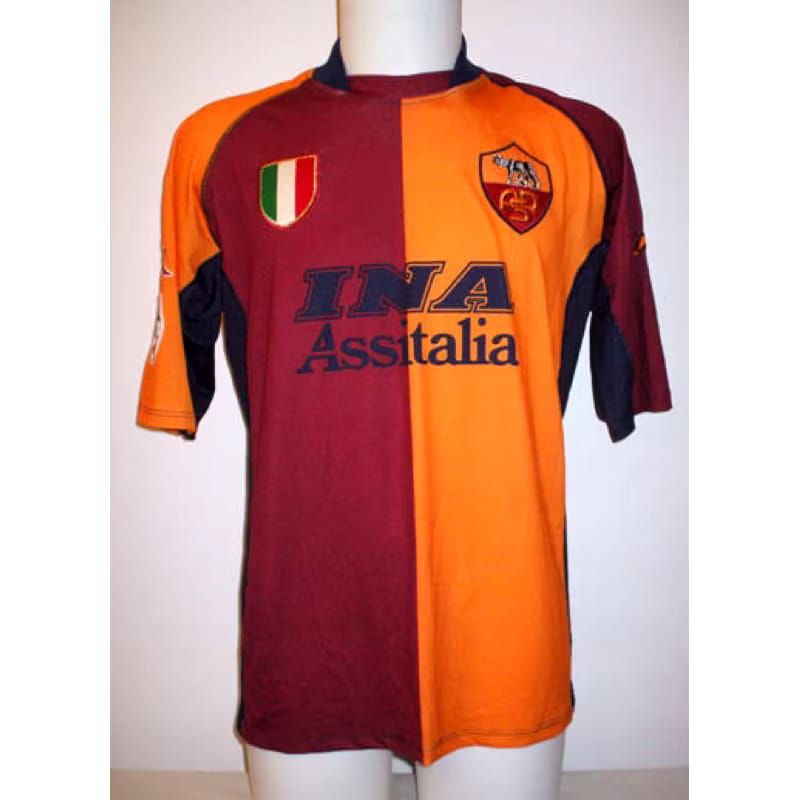 JERSEY AS ROMA HOME 2001/2002 GRATIS NAMA DAN NO PUNGGUNG