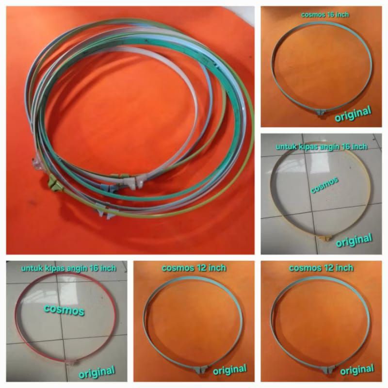 TALI/LIS/RING/lingkaran pengait jaring kipas angin COSMOS.original dan rakitan.