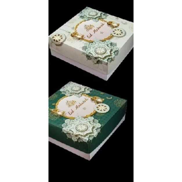 

Box Duplex 20x20x8 cm Tutup Motif LEBARAN / IDUL FITRI / EID