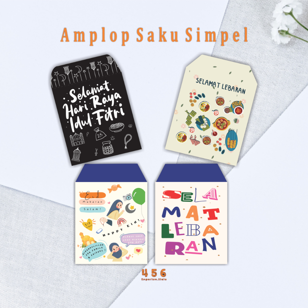 

[Aink Media] 10 Amplop Lebaran Saku / Amplop Lebaran New Vibe 2025