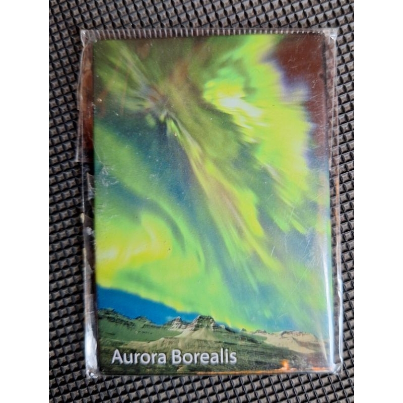 tempelan kulkas aurora borealis