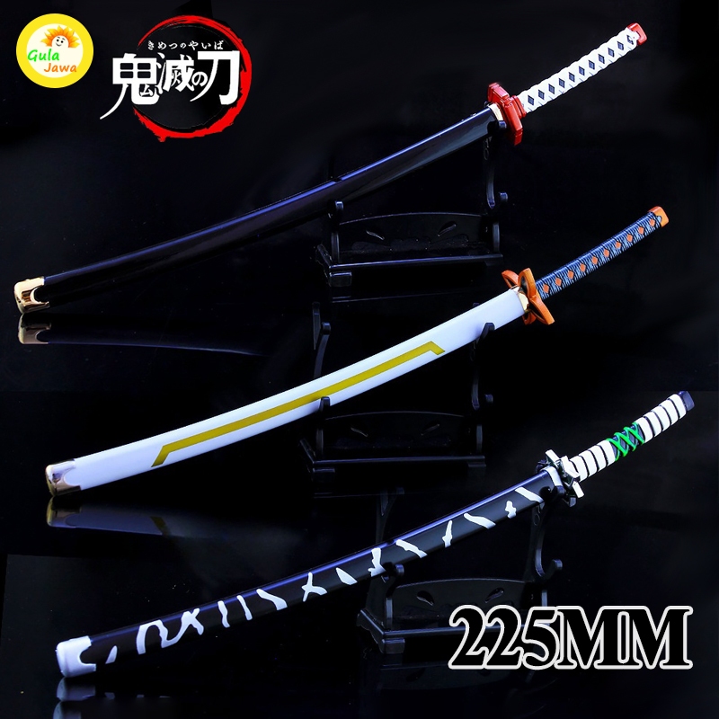 26cm Mainan Pedang Nichirin Tanjiro Kimetsu No Yaiba Nichirin Tanjiro Kimetsu No Yaiba Rengoku Kyoju