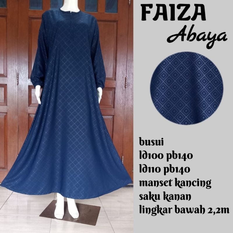 abaya wolfis embos premium