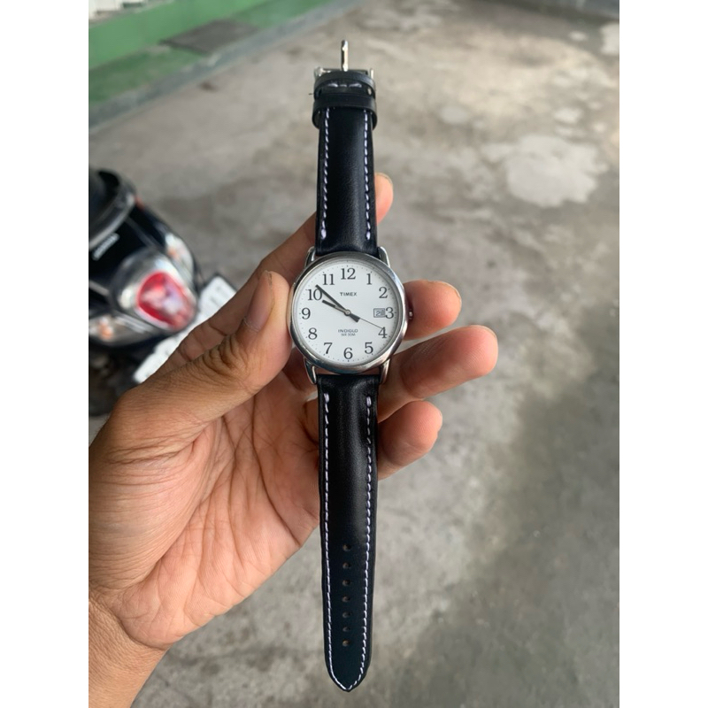 Timex indigo quartz second mantap