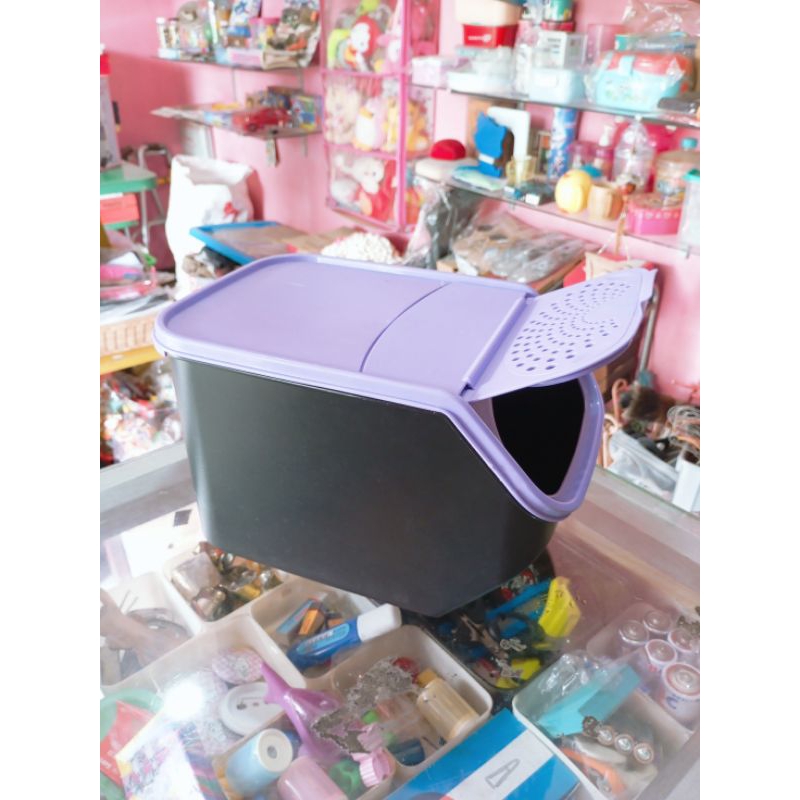 Access Mate Tupperware Ungu Hitam