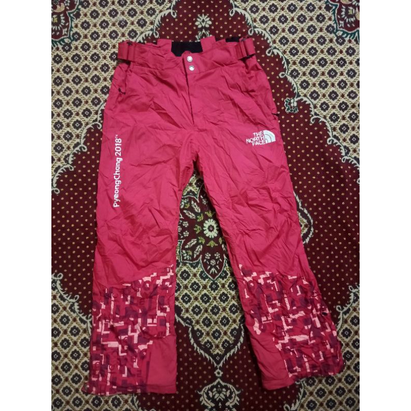 THE NORTH FACE 2018 PYEONGCHANG OLYMPICS SKI SNOWBOARD PANTS KOREA