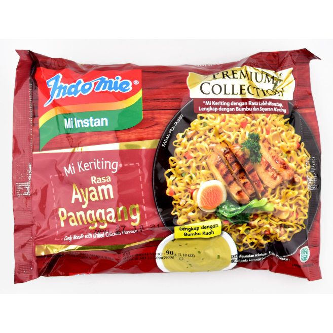 

Indomie Premium Collection Mi Keriting Ayam Panggang 90 gr