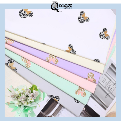 

Kertas Buket Bunga Motif Little Mouse Flower Wrapping Cellephone 6202