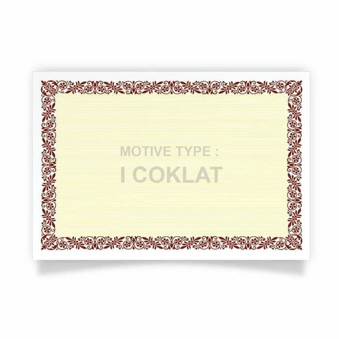 

Bamboo Blanko Kertas Piagam A4 [100 Sheets]