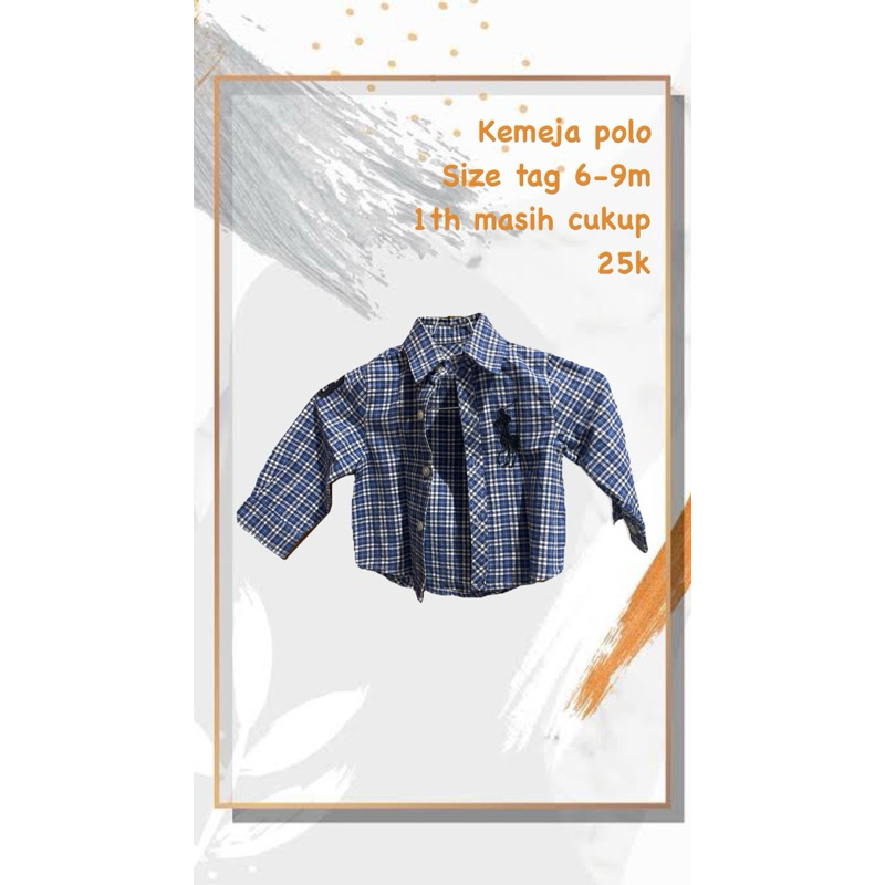 preloved kemeja polo