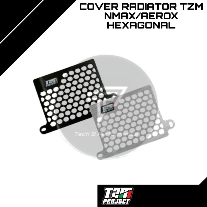 Cover Radiator TZM Nmax/Aerox Hexagonal