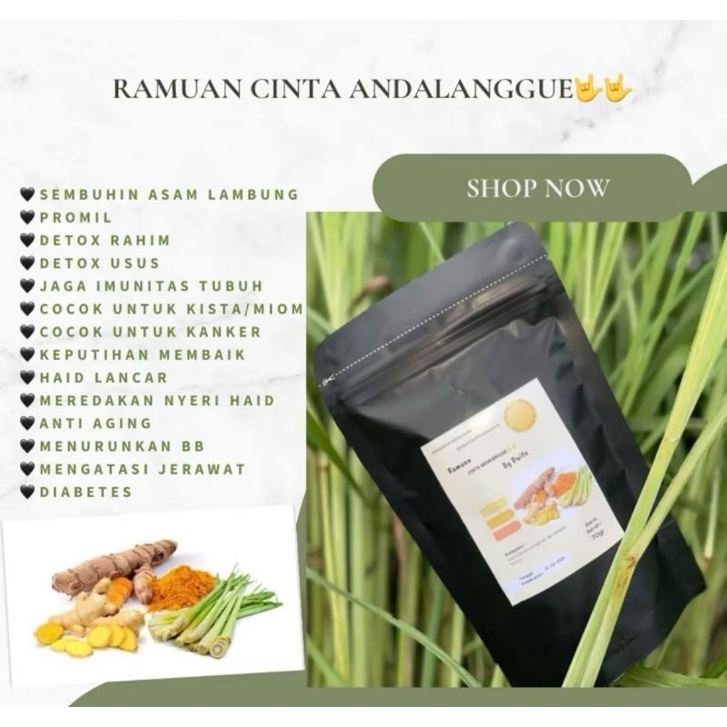 

RAMUAN CINTA ANDALANGGUE solusi PROMIL,DIET,DETOX TUBUH,ASAM LAMBUNG,JERAWAT,keputihan,nyeri haid