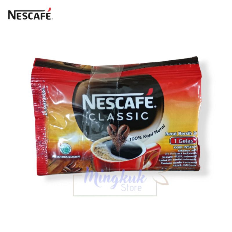 

Nescafe Classic Sachet Isi 5 - Nescafe Classic 2grx5