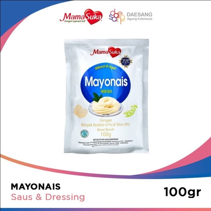 MAMASUKA MAYONAISE BKS 100 GR