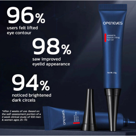 OPENEYES SERUM GEL MATA Menyamarkan Kerutan dan Mencerahkan Kulit Area Mata