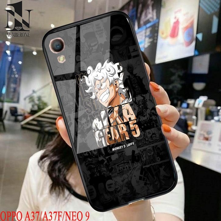 Casing Case Hp Glosy Oppo A37/A37f  [luffy] Aneka casing, case, kondom hp, custom case, case aesthet