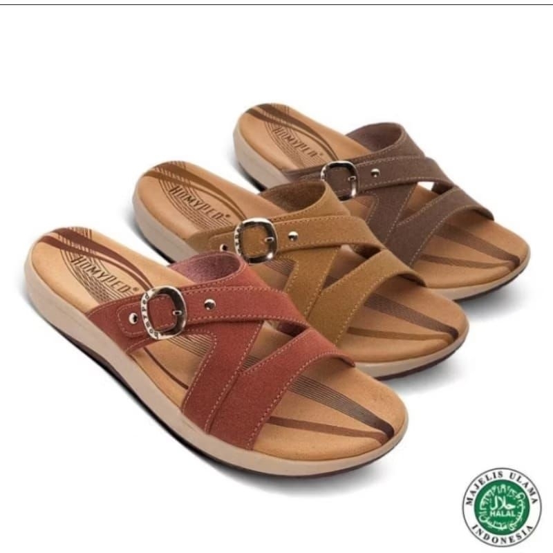 Homyped Luna n45 Sandal Selop Wanita Sandal Homyped ladies Homyped ORI