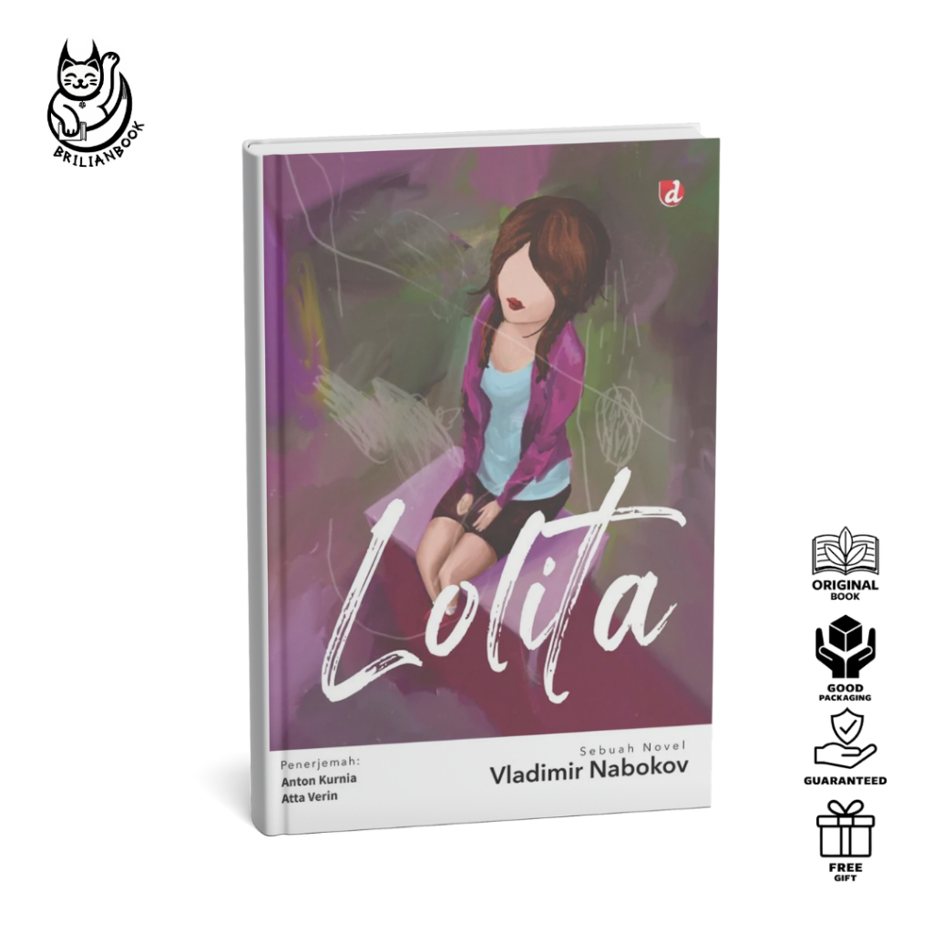 Buku Novel Lolita - V. Nabokov (Original DIVA Press)