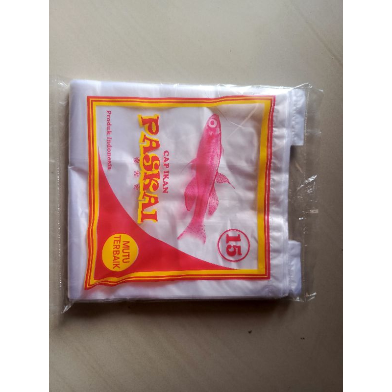 plastik HDPE kresek 15X30