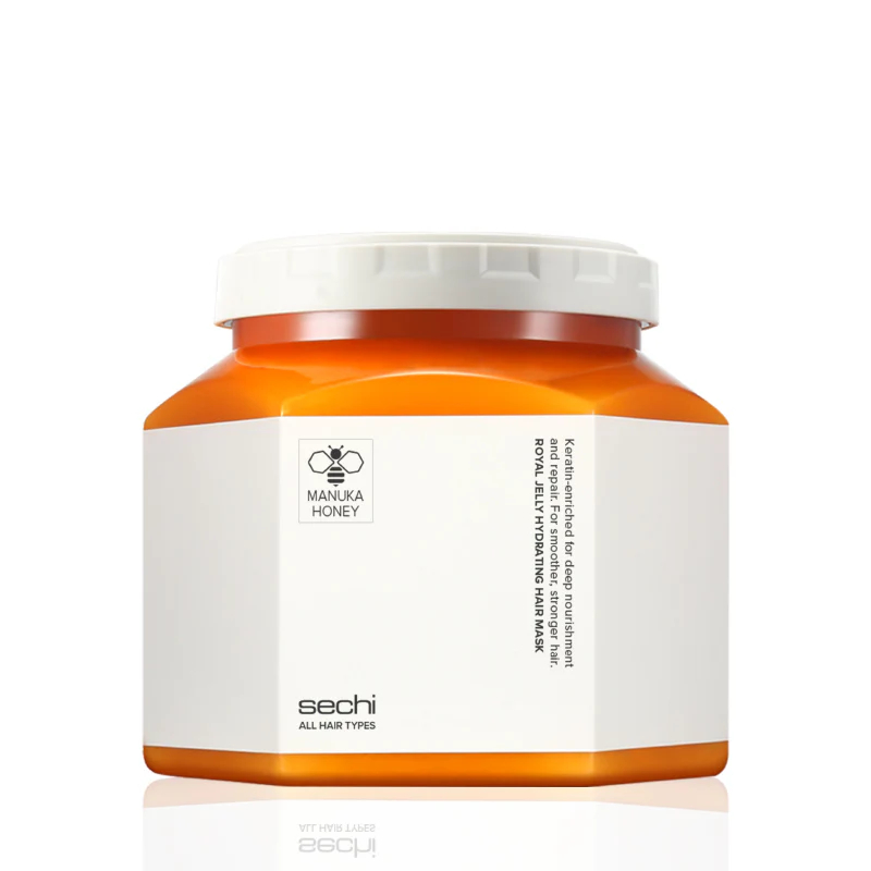 DISC 201RB Klara Cosmetics - Sechi Royal Jelly Hydrating Hair Mask - Australia Brand