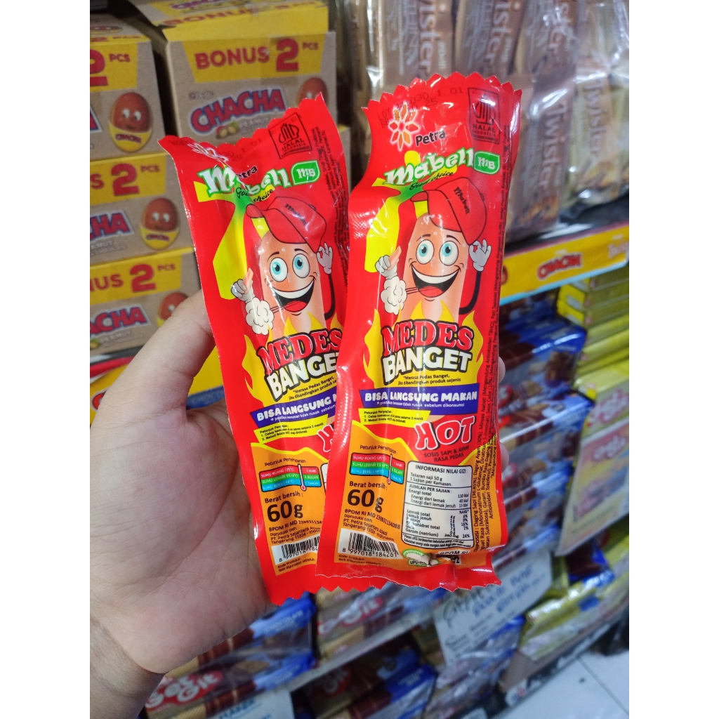 

Mabell Sosis Single MB 60 gram - Mabel Sosis Pilihan Terbaik