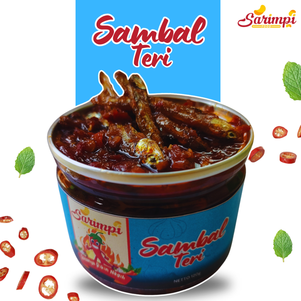 

Sambal Teri/Sambal Teri Medan/Sambal Terasi/Sambal Cumi/Sambal Petai by Sarimpi Food