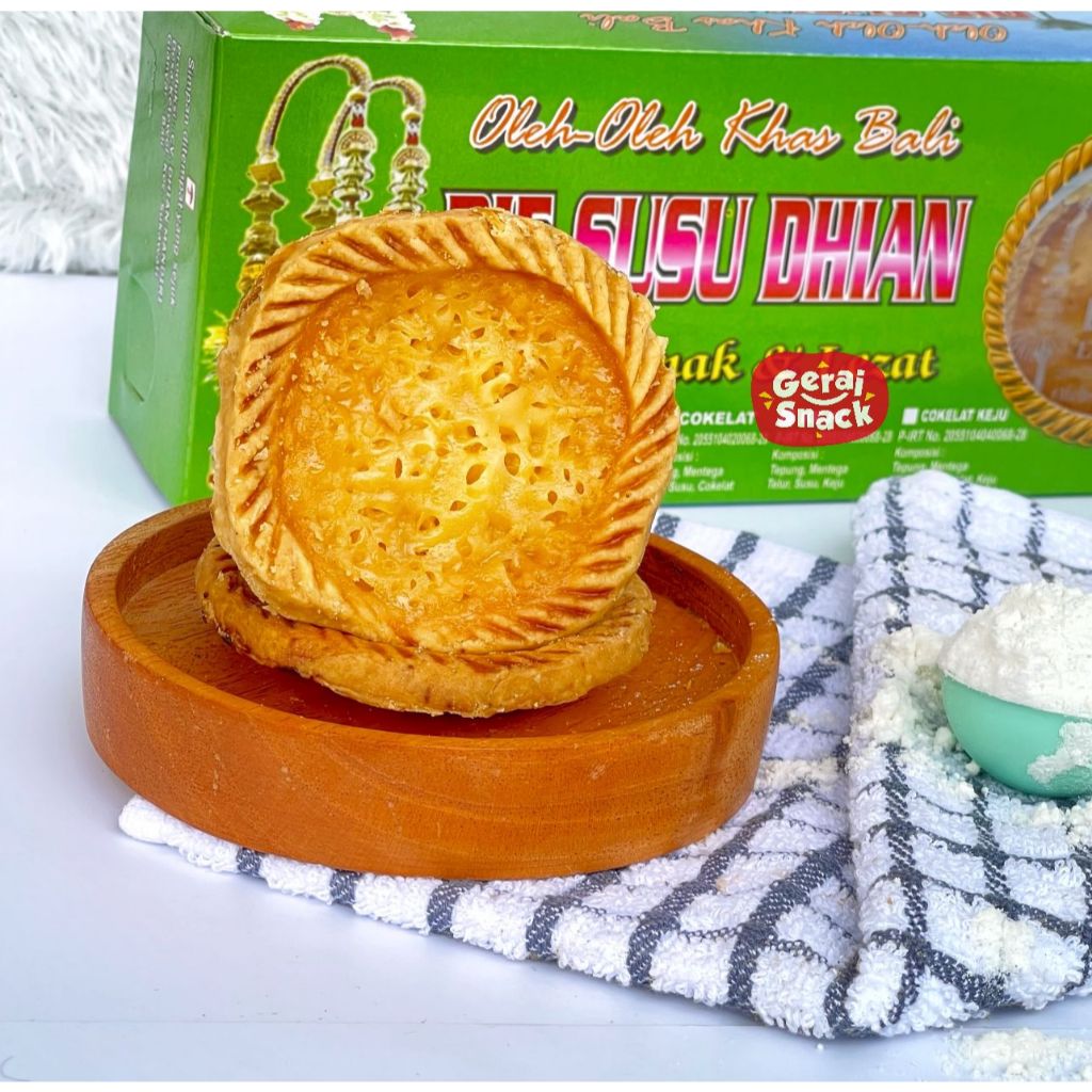 

Pie Susu Dhian 1 Box isi 10 Pcs Oleh Oleh Khas Bali