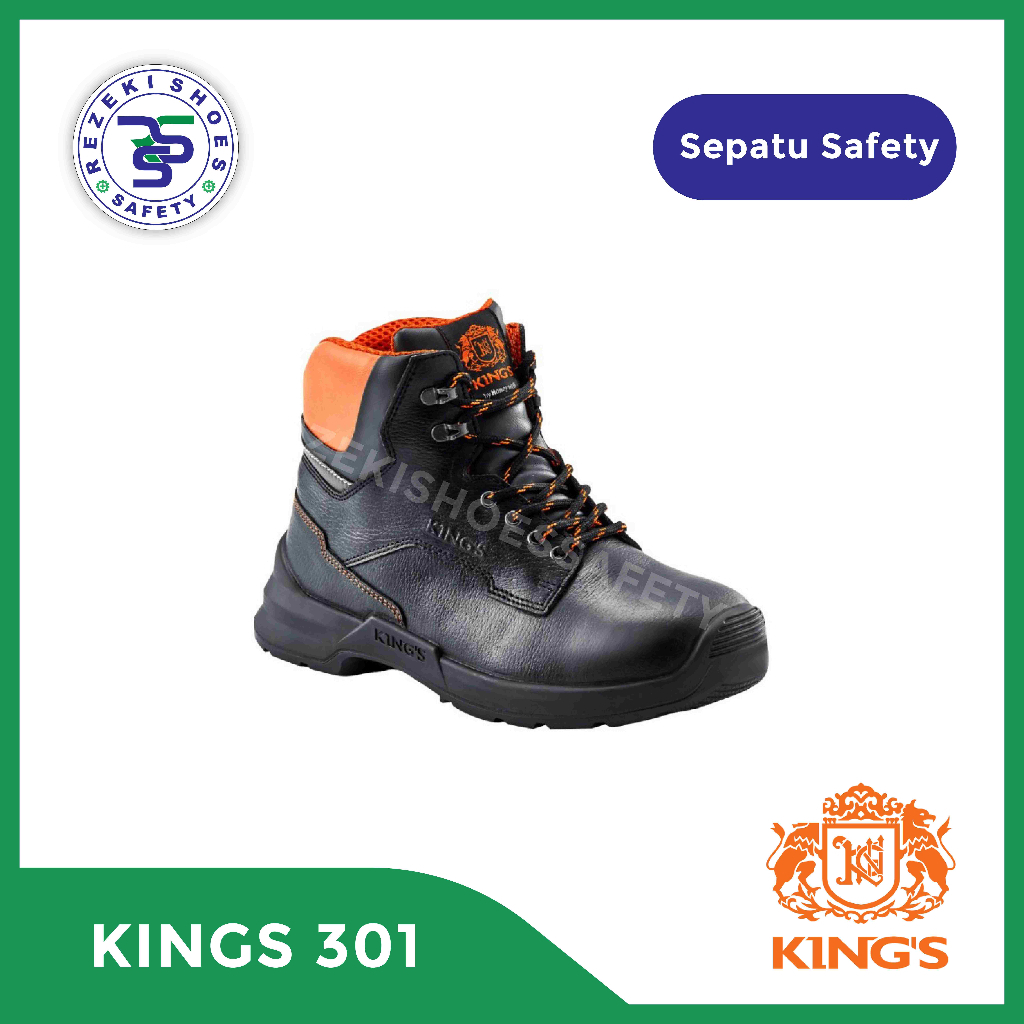 Sepatu Safety KING'S By Honeywell KWD 301 ORIGINAL - Safety Shoes Kings KWD 301 / Sepatu Safety King