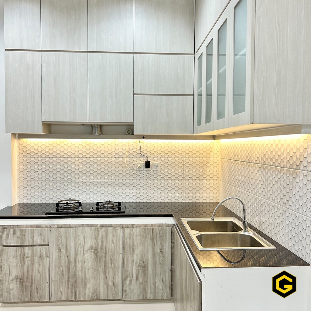 Keramik Dinding Backsplash Dapur 25 x 40