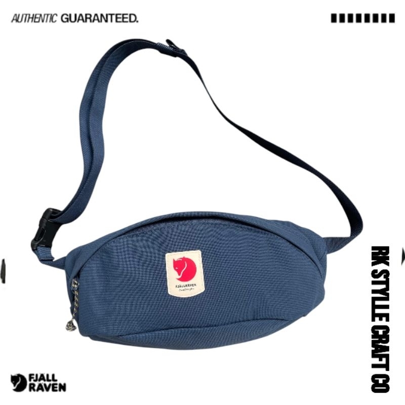 Tas Selempang || Tas Bahu Pria || Fjallraven Kanken Ulvo Mountain Blue Medium 100%Original