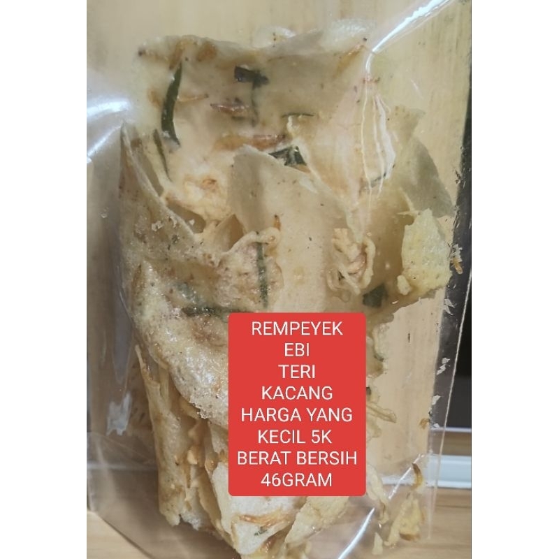 rempeyek.ebi,kacang,teri,renyah,gurih