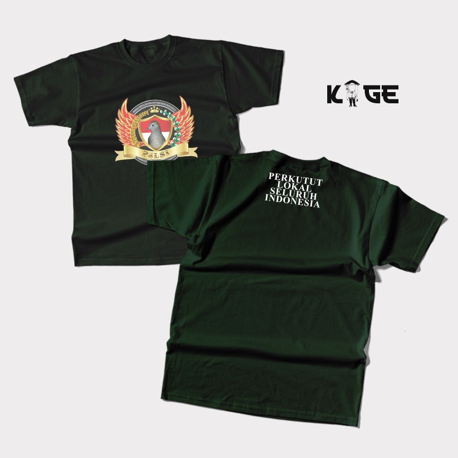 Kaos Baju Distro KOMUNITAS PERKUTUT LOKAL INDONESIA - Baju Kaos Gambar Burung KAOS KAGE