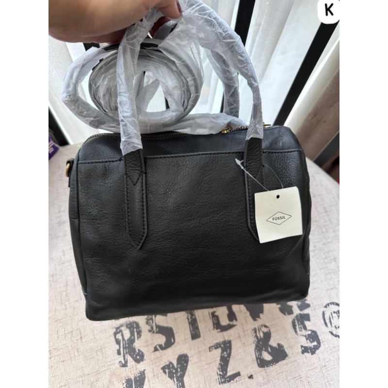 Fossil Bag Sydney Satchel Ss Black