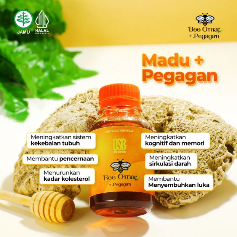 

Madu Bee Omar OSB 125ml BPOM Halal