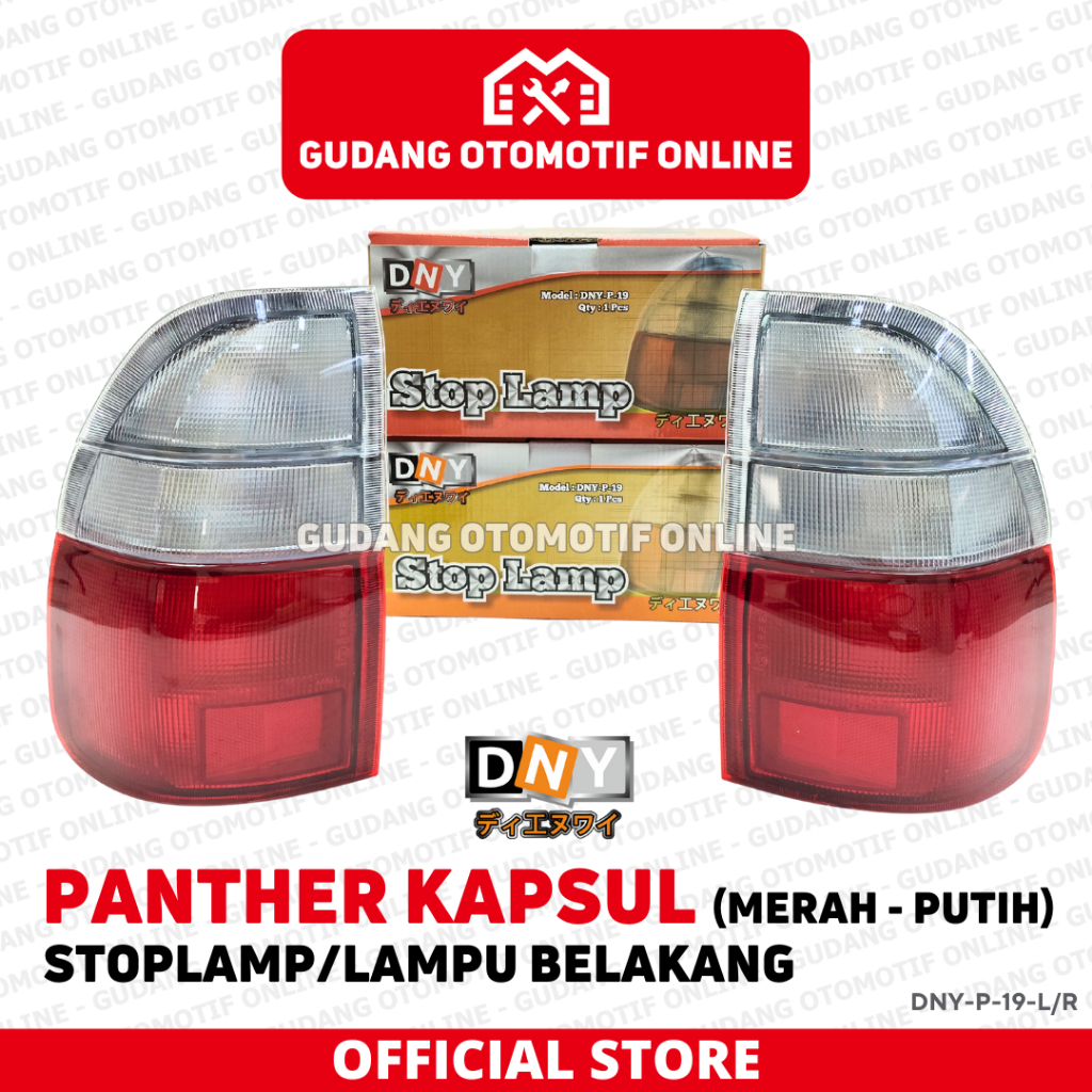 Stoplamp Kanan Kiri Lampu Belakang Isuzu Panther Kapsul 2000 2001 2002 2003 2004 Merah Putih DNY