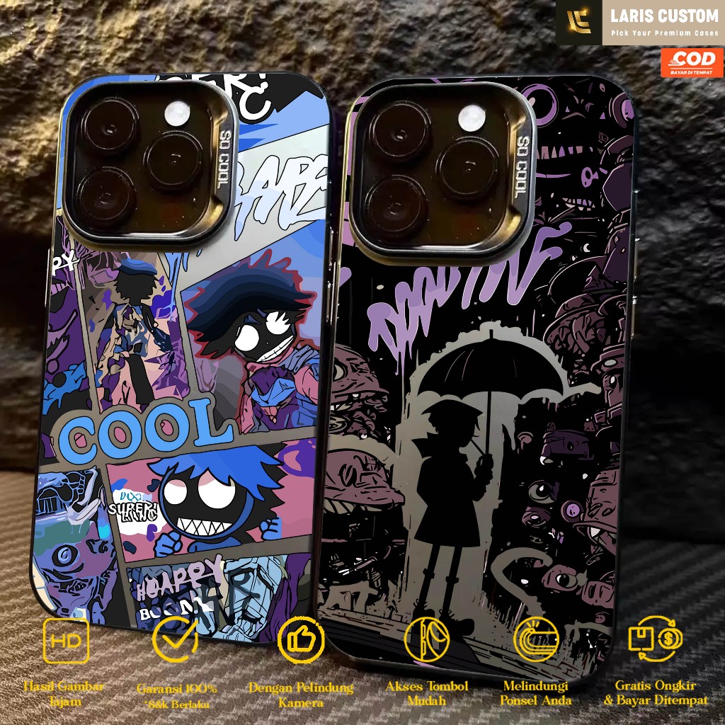 Case Poco X5 5G M3 C40/10C F4 X6 X6 PRO X3 X3 PRO X3 NFC Casing Iphone Premium Matte Hard Casing - C