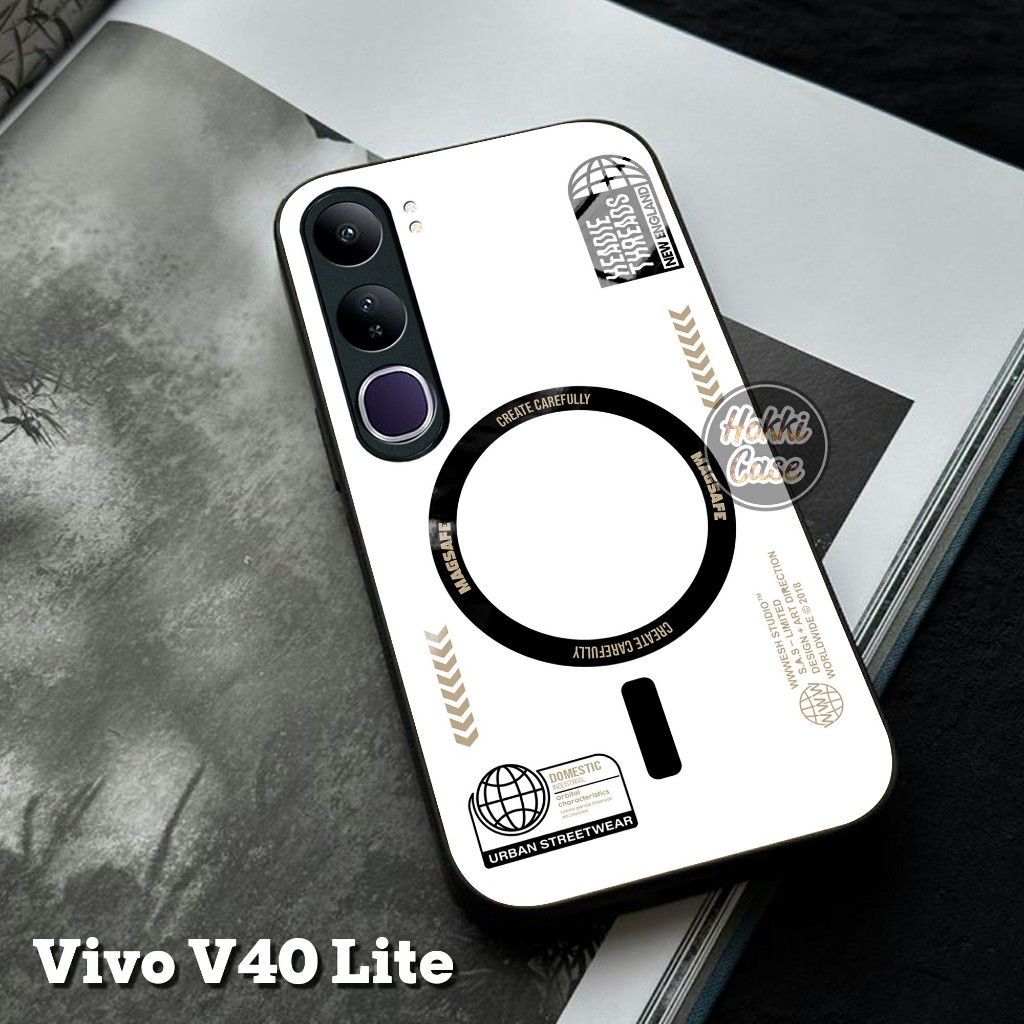 Case Vivo V40 Lite - Softcase Glass Vivo V40 Lite 5G - Casing Vivo V40 Lite - Silikon Vivo V40 Lite 