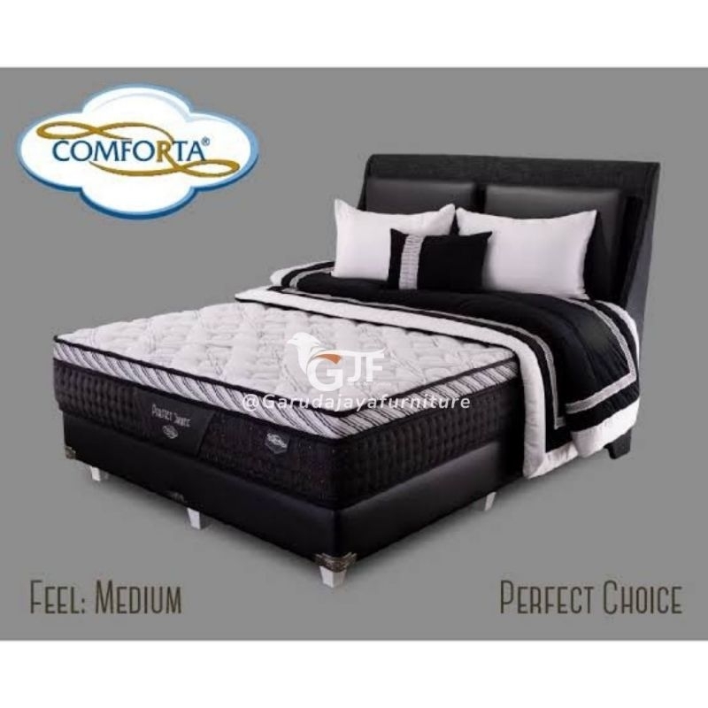 [ KASUR SAJA ] SPRING BED COMFORTA TIPE PERFECT CHOICE BAHAN LATEX / MATRAS COMFORTA PERFECT CHOICE 
