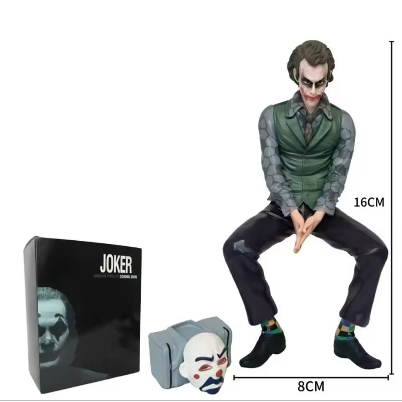 Action Figure The Joker Heath Ledger Clown Doll Movie Collection