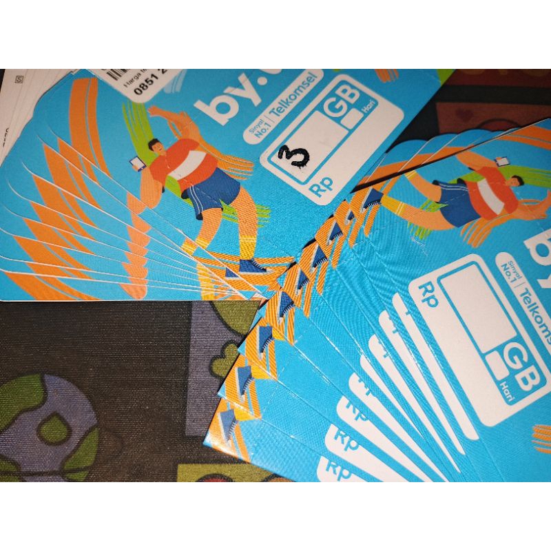 SIMCARD BY.U (0) SUDAH AKTIF