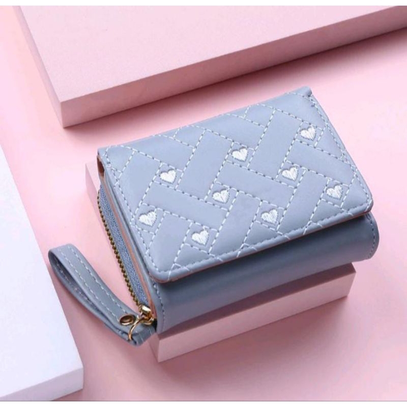 Dompet Aurora/dompet wanita lipat 3/dompet motif bordir
