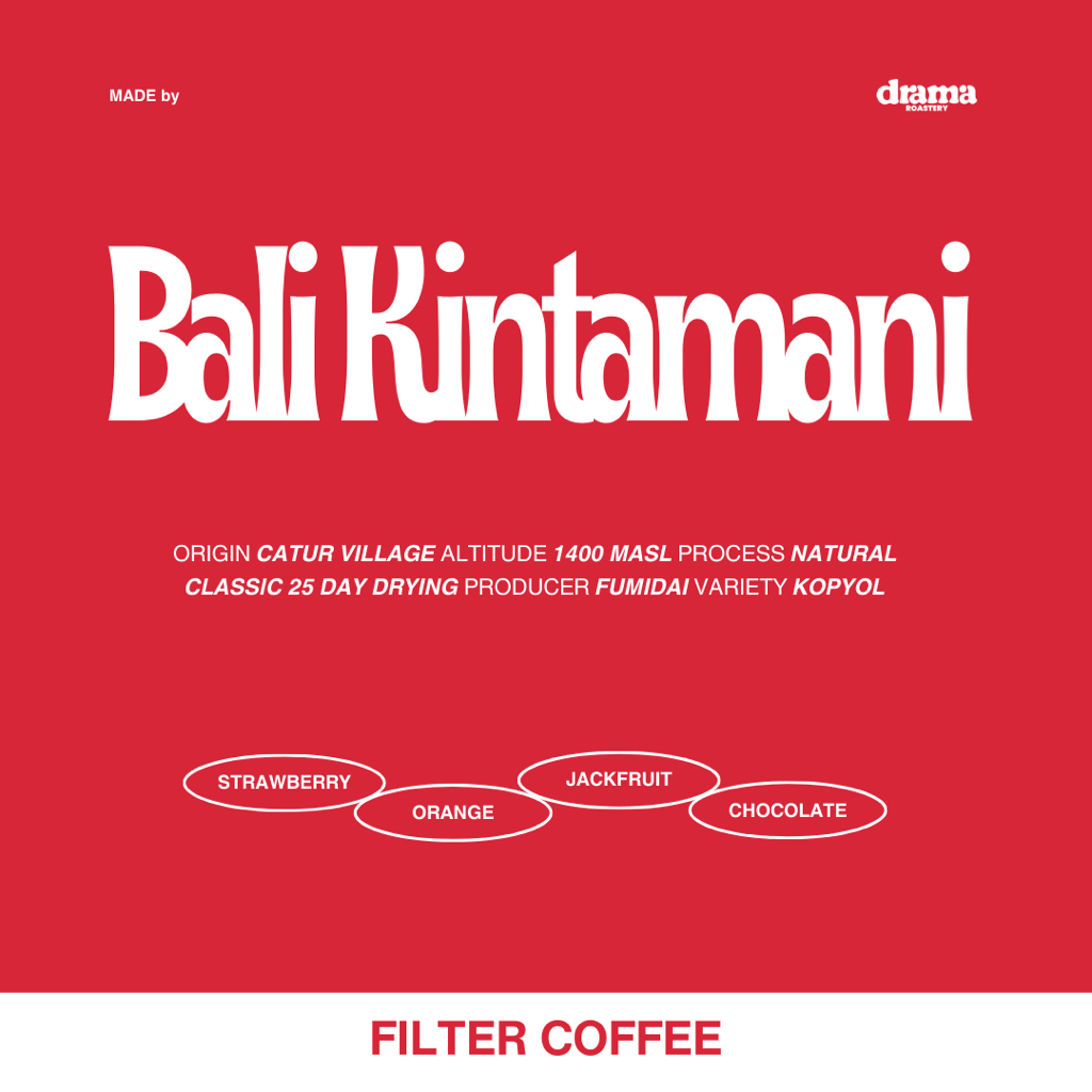 

Bali Kintamani Filter Coffee Arabica