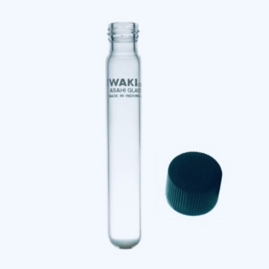 Test Tube With Screw 27ml Iwaki.