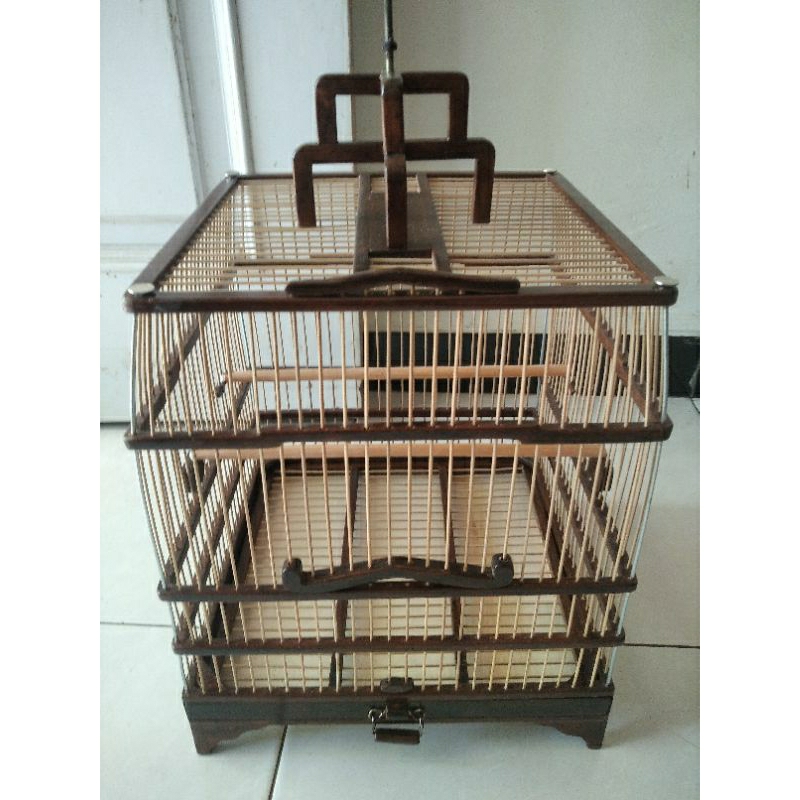 sangkar burung kecil cungkok