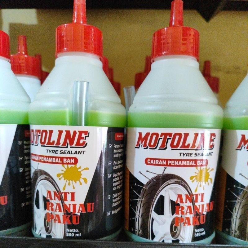 Cairan Tubeless MOTOLINE 350 ML Cairan Ban Untuk Motor Tubeless