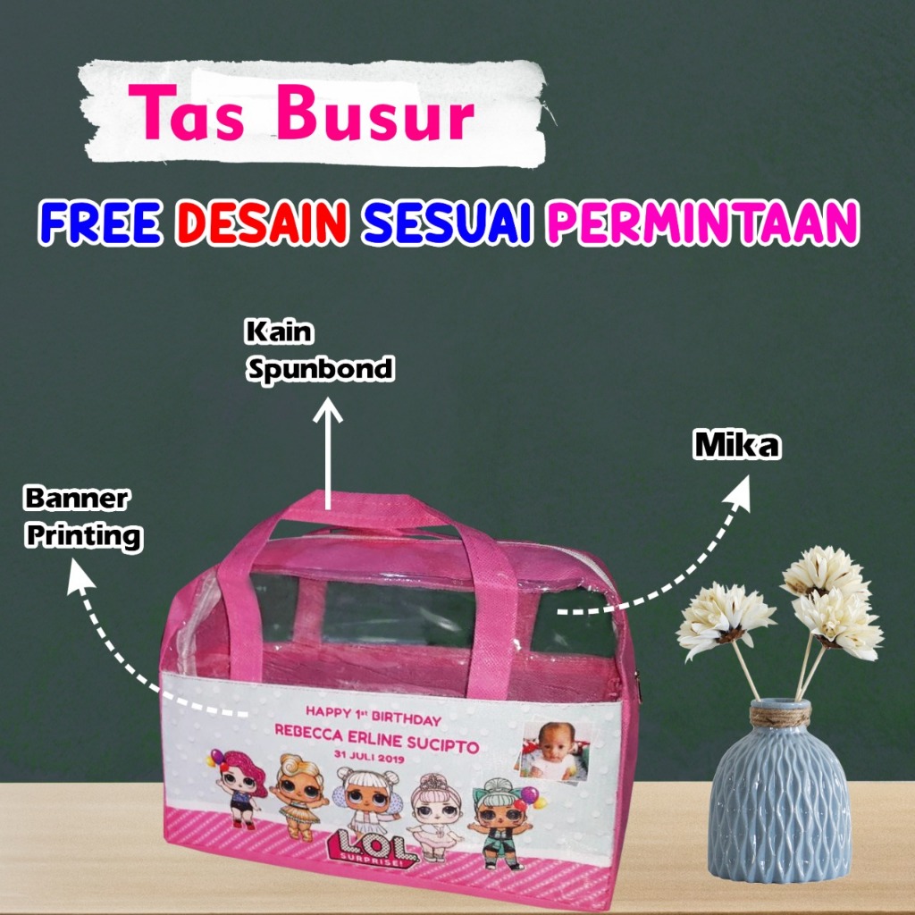 TAS SOUVENIR NATAL / TAS NATAL CUSTOM