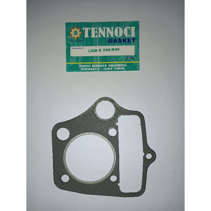 PAKING HEAD BLOK CYLINDER BLOK KLINGRIT CHK TENNOCI HONDA C 700 C700 / C 800 C800